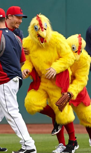 Fowl play: Rally Chicken returns to give Indians much-needed boost